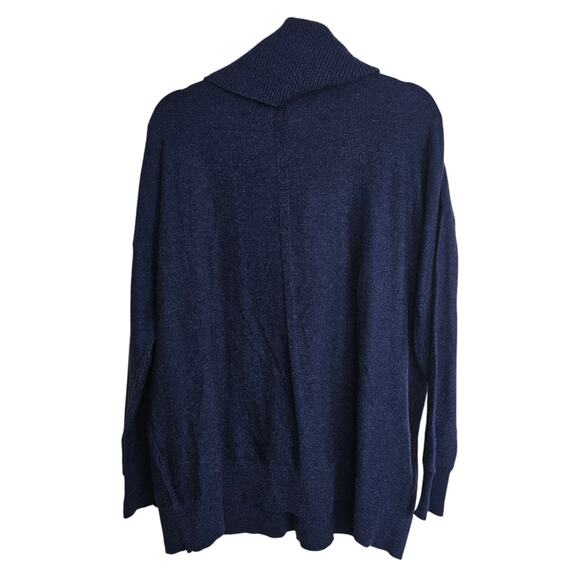 Sundance Sweater Knit Sweater Women XL Blue Turtleneck Sweater Pullover Sweater - Picture 8 of 8